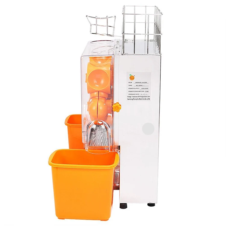 JAHWA Commercial Orange Juicer Stainless steel Automatic juicer Machine Juice Maker Electric Orange Squeezer