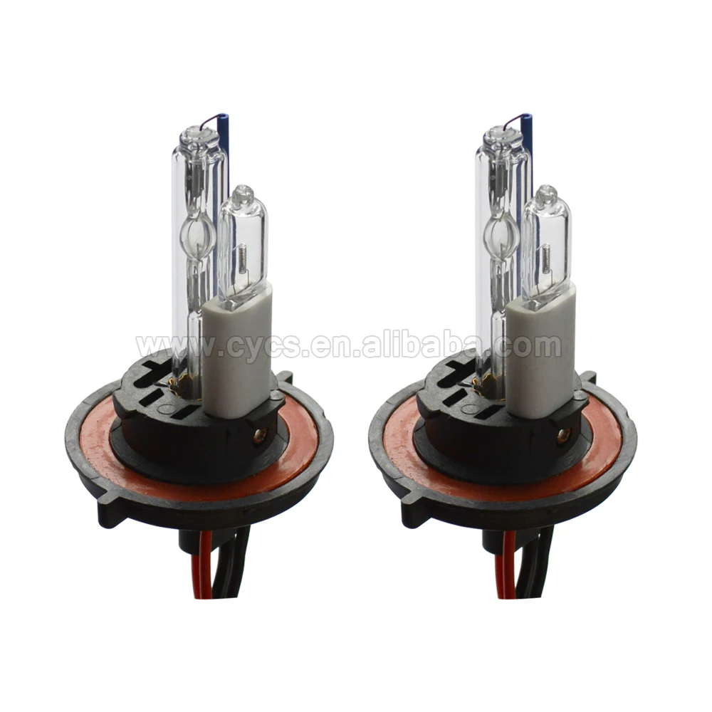  12v 35w H13-2 ксенон + галогенная HI/короче спереди и длиннее сзади) луч hid ксеноновая лампа 4300k 6000k 8000k h13 автомобиля