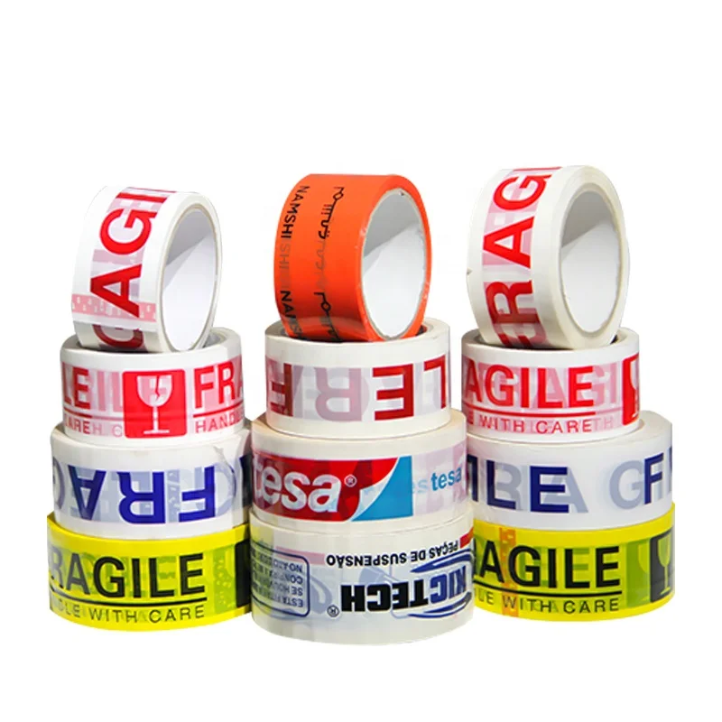 Yongsheng Printed Custom Adhesive Tapes Heavy Duty Clear Packing Tape for Carton Sealing