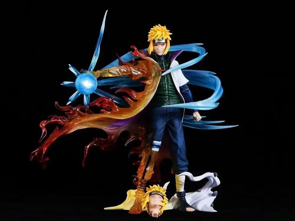 Narutos 26Cm 1/6 Scale  EVIL IV Wave Feng Shuimon ornament anime figure