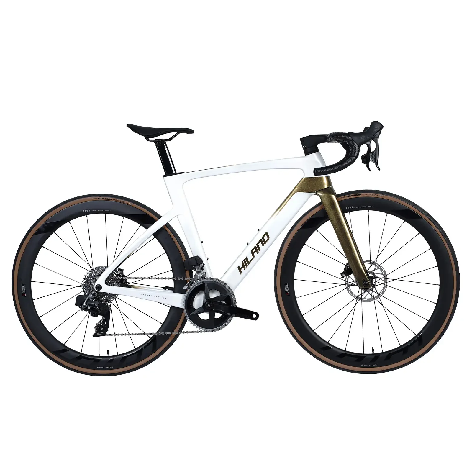JOYKIE HILAND Chinese factory 700cc custom colors Carbon Fibre Disc Brake road Bike bicycle for adult