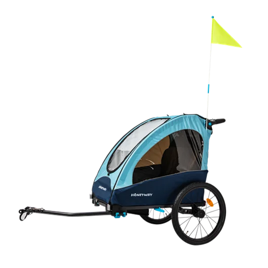 
Factory bicycle trailer with suspension china bike trailer kids bicycle trailer for single or double 
