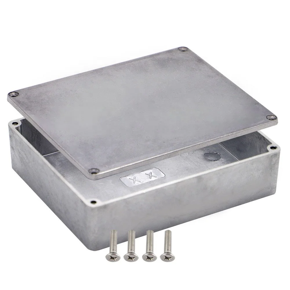 Алюминиевый корпус для литья под давлением, Корпус Корпуса для гитарных педалей, электронный корпус серии 1590