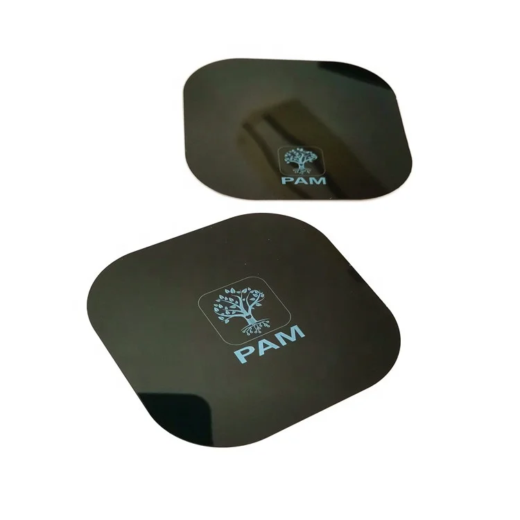 Manufacture Customize Laser cut Plastic IR infrared filter with laser engraving logo