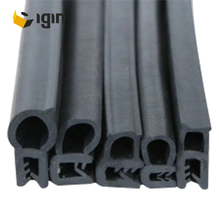 
Industry Extruded Silicone Soft Rubber Seal Gasket Trim Strip For Door Window Auto 