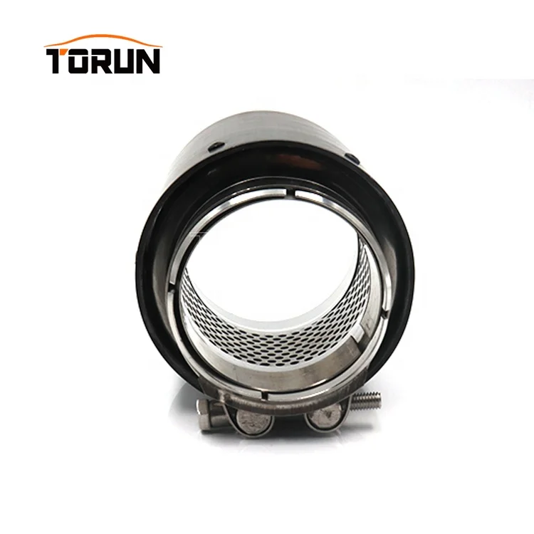 Black carbon fiber  Exhaust muffler