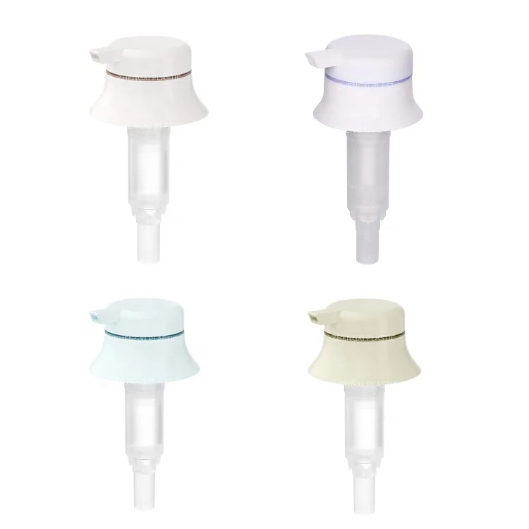 Custom  Colours  Body Milk Lotion Pump HDPE Plastic Cosmetic Soft Touch Feeling Shampoo Squeeze Bottle With Lotion Pump