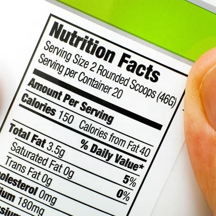 custom organic food eco nutrition facts logo printed adhesive stickers etiquetas food packaging biodegradable ingredient labels
