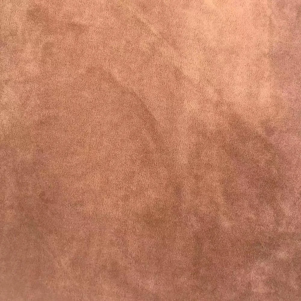 soft brown classical 100 polyester woven microfiber fabric for dress coat
