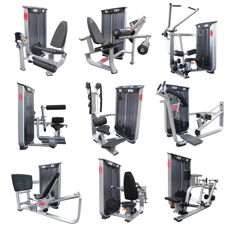 Ganas China Manufacturer Professional Commercial Complete Indoor Gym Club Hotel Fitness Machines Commercial Gym Equipment