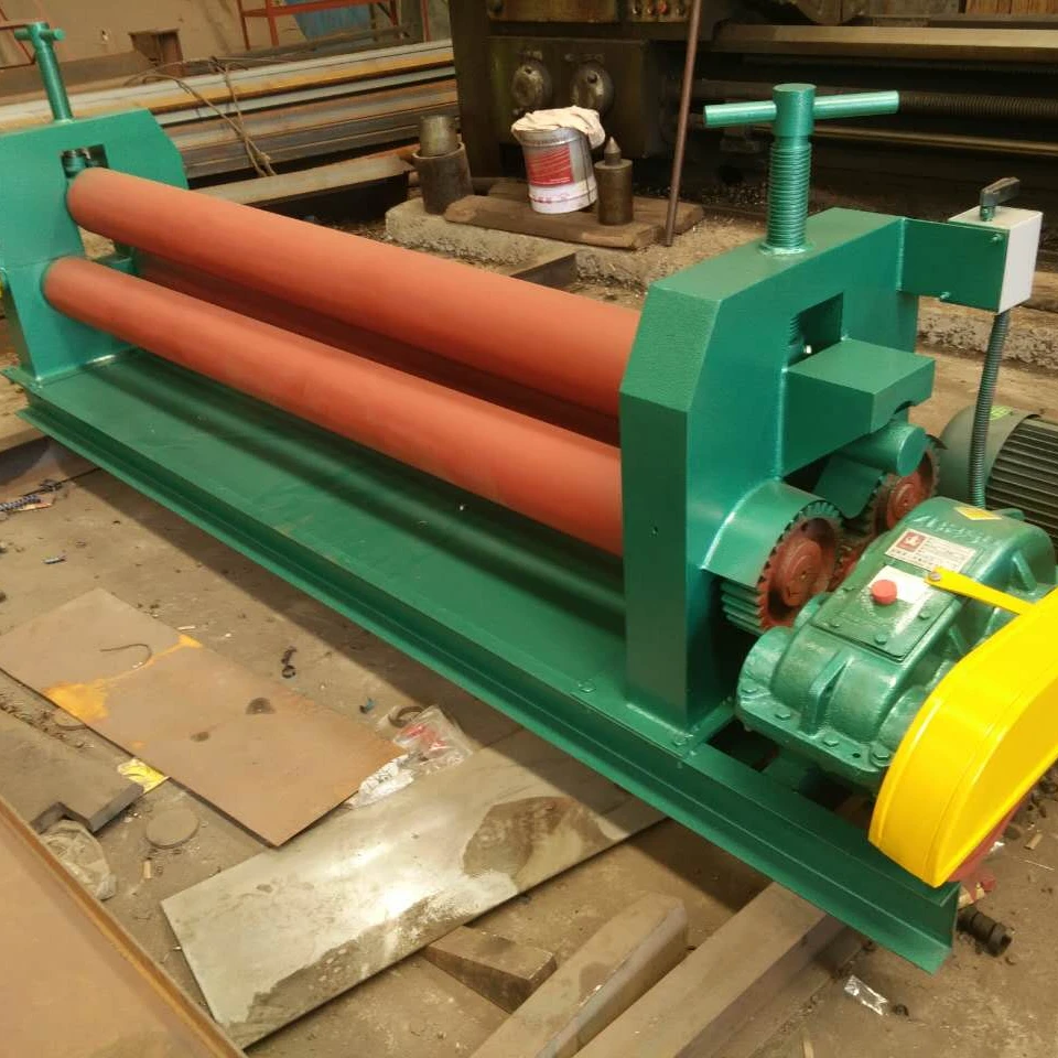 CNC 4 роликовый станок для гнутья стали с двойным зажимом и станок для прокатки труб из нержавеющей стали