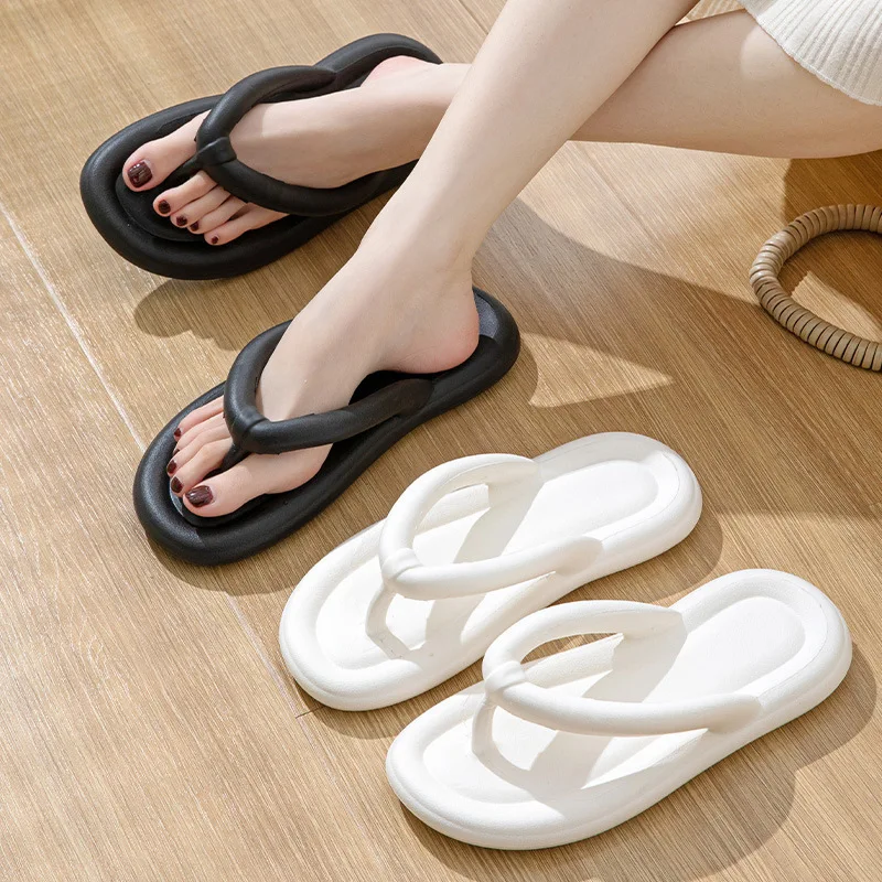 New Summer Flip Flops Women Cute Soft Sole Eva Beach Slippers Fashion Sandals House Bathroom Non-Slip Shoes Slides
