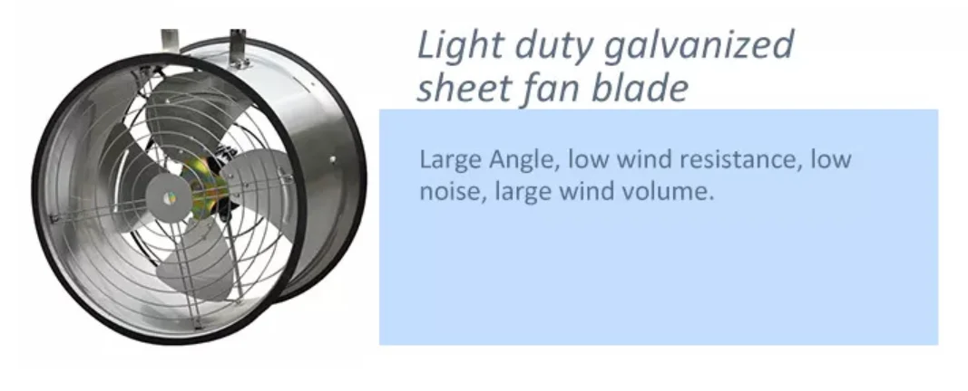 Industrial exhaust fan,powerful commercial kitchen oil fume high-speed cylindrical axial flow exhaust fan ventilation exhaustfan