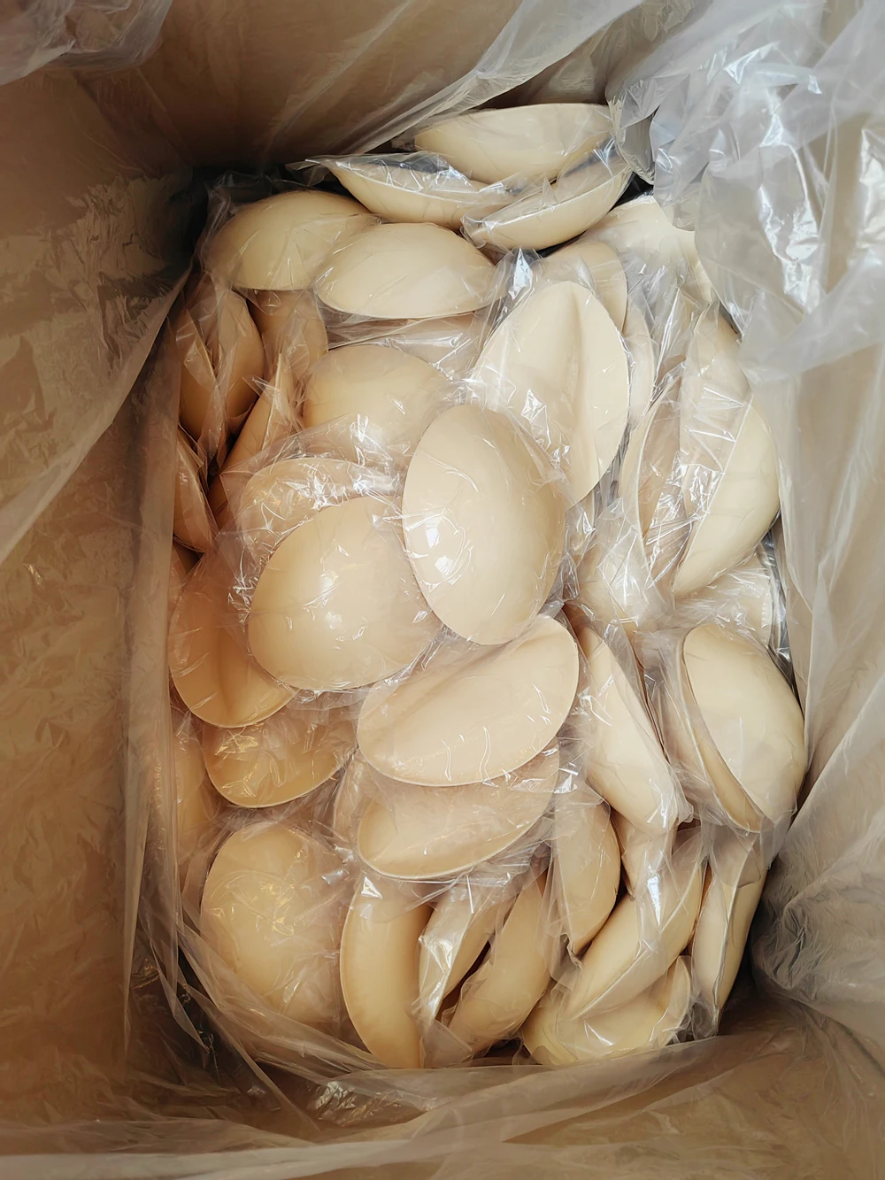 Triangle Soft Reusable Breast Cleavage Sticky Inserts Push Up Silicone Double Sided Adhesive Bra Pads