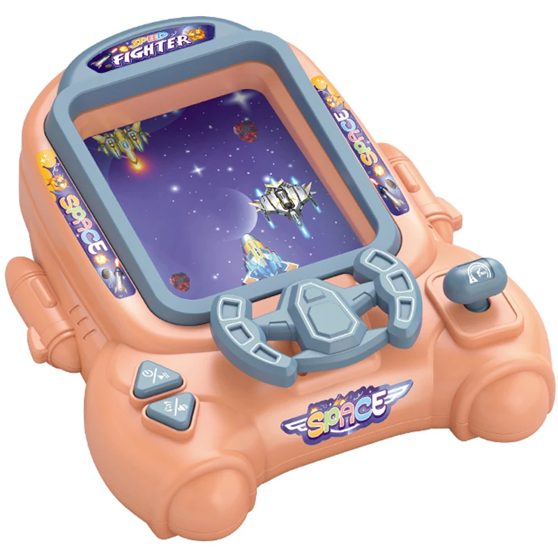 Simulating Driving Spaceship Fighter Adventure Set Game Racing Console Kids Adventure Time Toys Education Board Games With Music