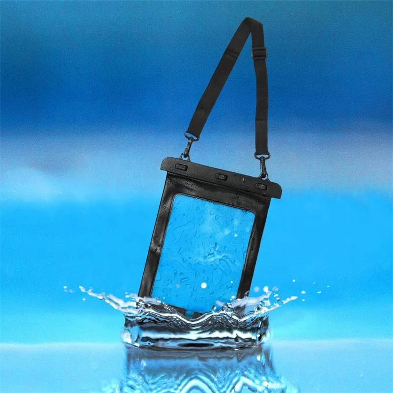 High Capacity Custom Logo Swimming PVC Clear Waterproof dry bag  waterproof phone pouch