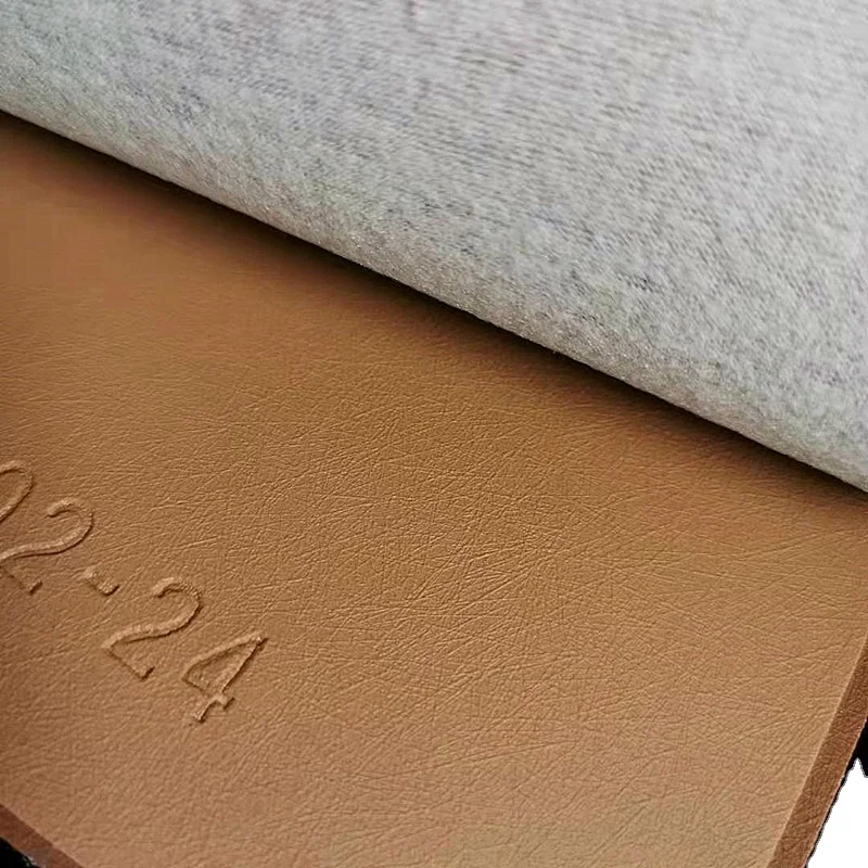 New design artificial pvc leather fabric for upholstery car seat hangzhou furniture