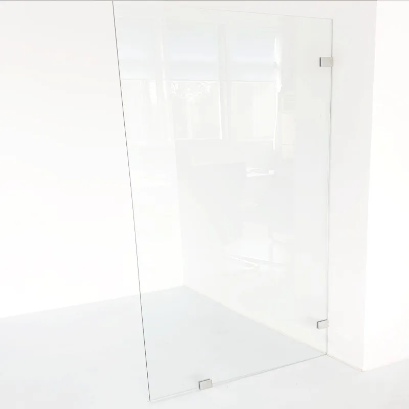 shower glass door frameless Factory Wholesale shower glass sliding shower door bathroom sliding glass door
