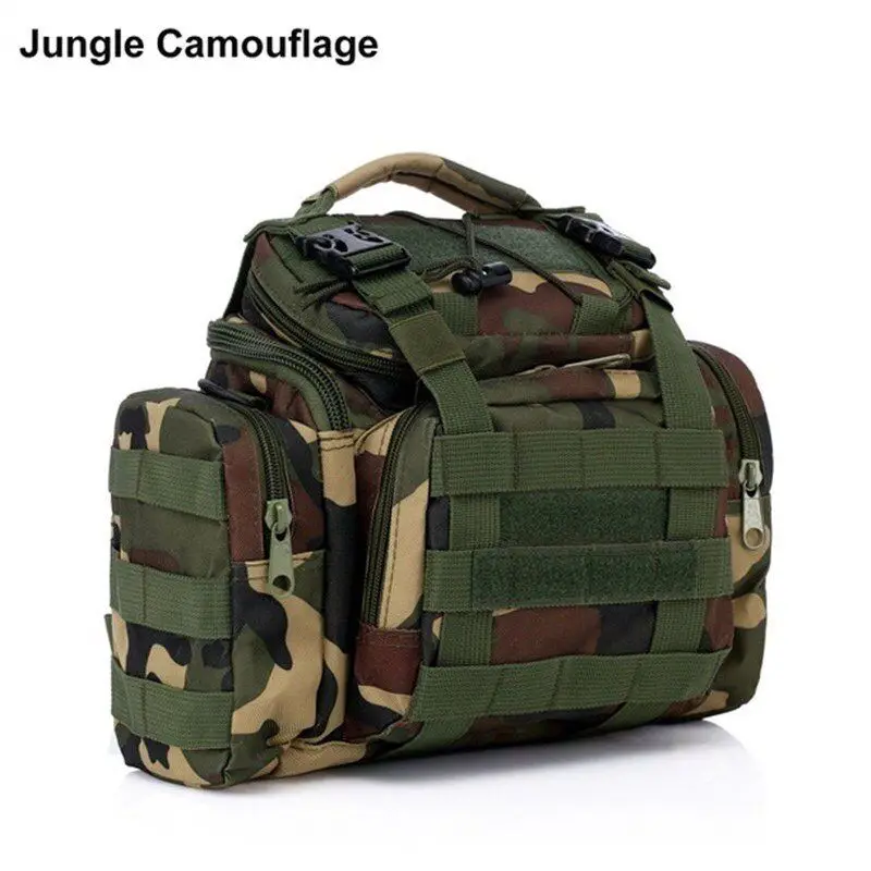 
Unisex Military Outdoor Fishing Shoulder Camera Bag Tactical Waist Pack 