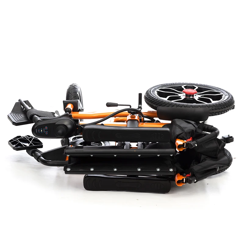 Comfortable Foldable Lightweight Electric Handicapped Manufacturer Disabled wheelchair with Fast Shipping