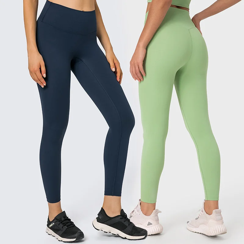 Custom logo yoga pants activewear clothing gym tights sports leggings high waist scrunch butt lift sexy yoga leggings for women