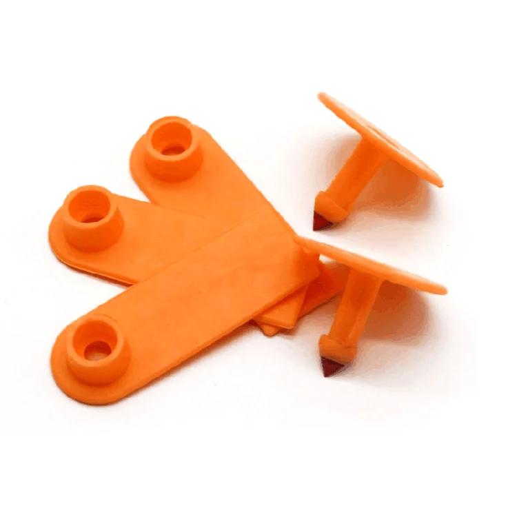 sunbestrfid  Factory cheap Custom TPU UHF 134.2KHZ RFID Animal Ear Tag  For Cattle Cow Sheep Tracking
