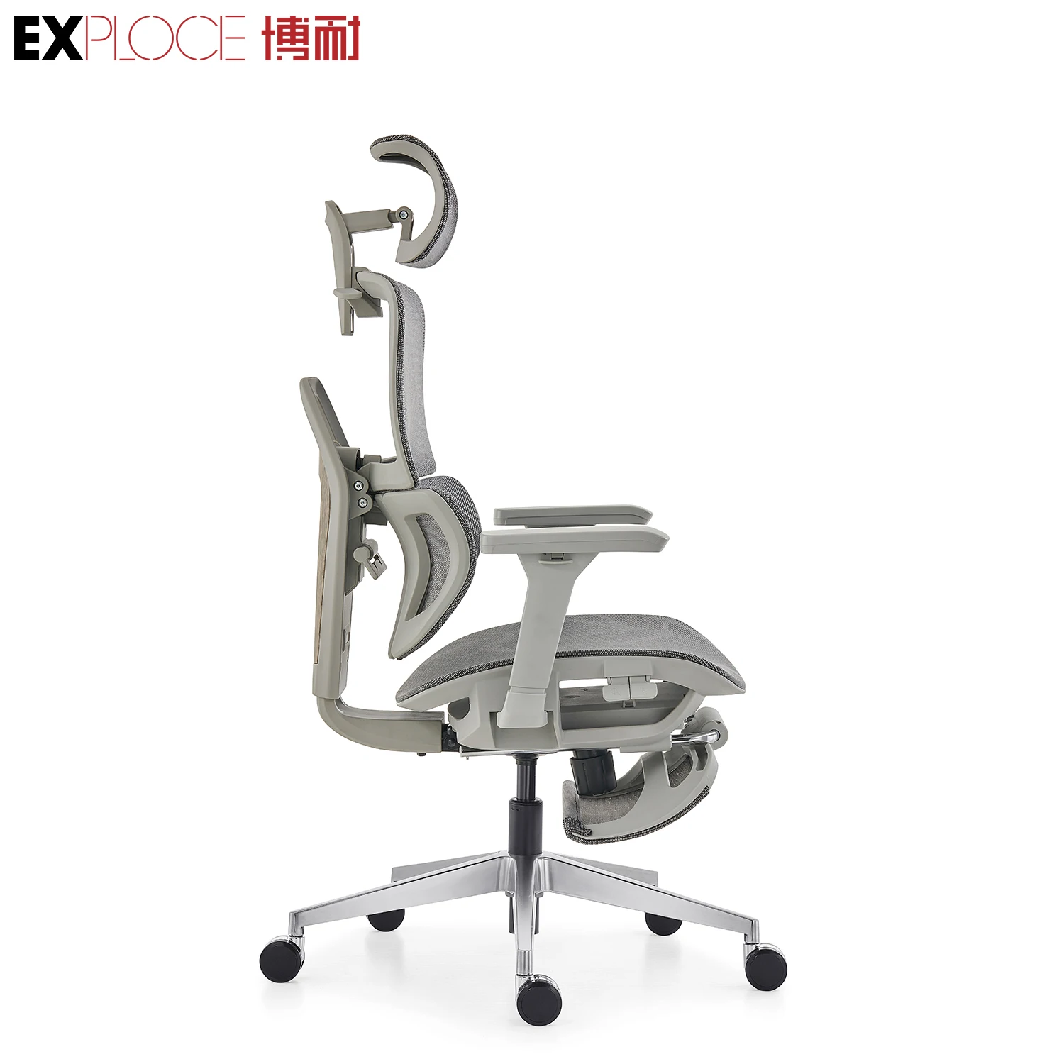 Hot Sale Ergonomic Chair Swivel Office Chair 3D Function Armrest Mesh Chair With Footrest