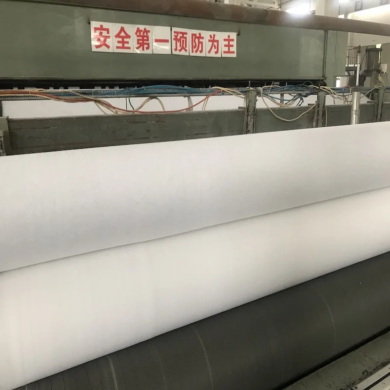 From China 250g/sqm   Needle punched PP Geotextile Non Woven road construction reinforcement