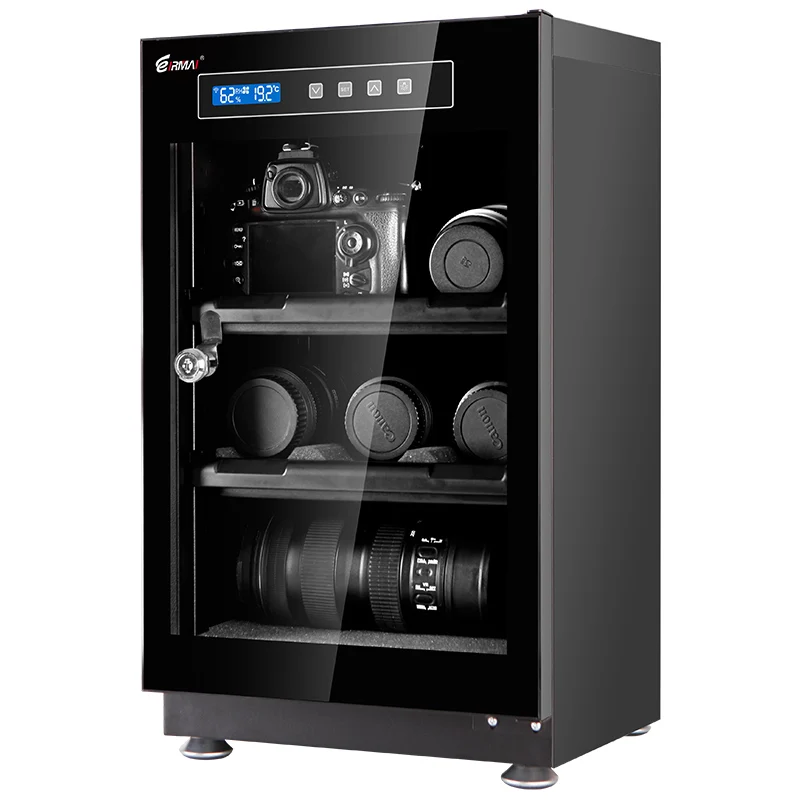 40L 100L Electronic Camera Dry Cabinet with UV Disinfection App Remote Control