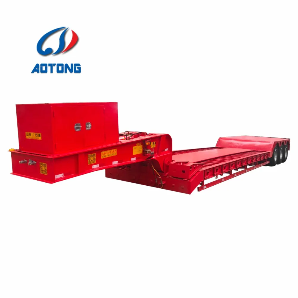 3 низкорамный прицеп грузовик на рост от 80 тонный низкорамный полуприцеп trailerfor по доступной цене