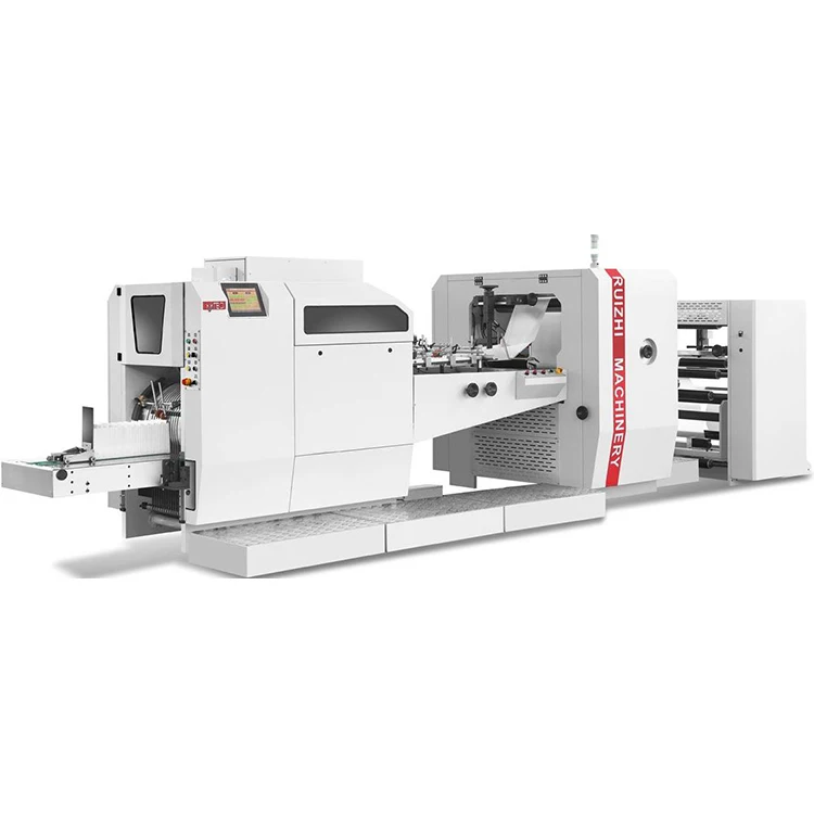 Full Automatic RZJD-G350J Production Paper Machine Bag Machinery With Window