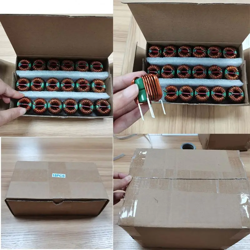 factory price Free Sample customization OEM ODM T56X28X28 50A Inverter Toroidal Oversized PFC Choke Silicon Iron Inductor