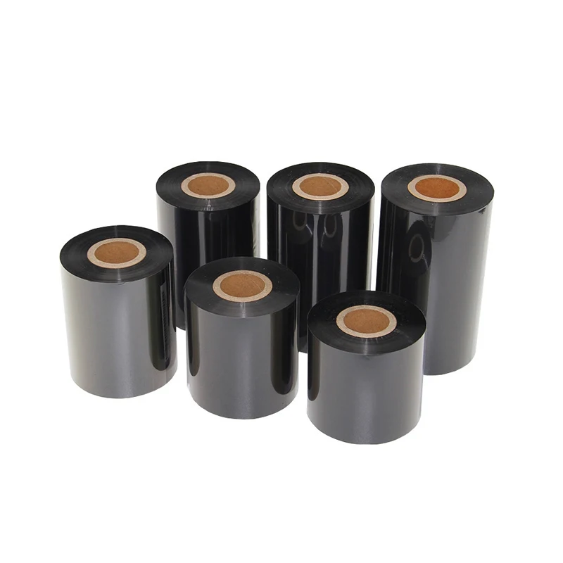 Wax Ribbon Barcode Printer 45mm*110m  barcode machine ribbon Thermal Transfer Barcode Label Printer Carbon Compatible