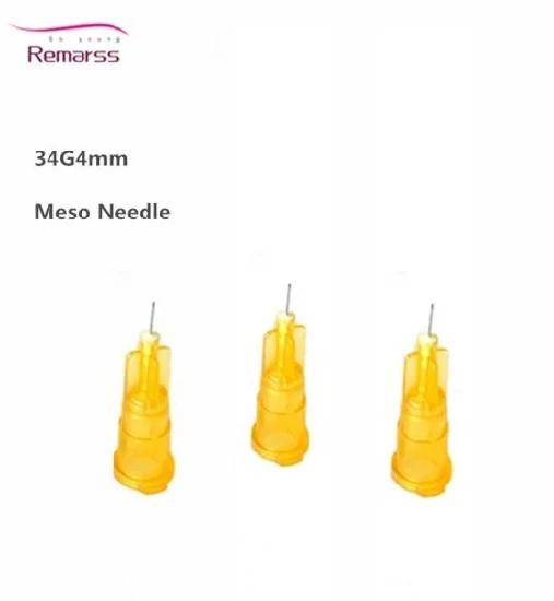 Wholesale price China supplier meso needles 34g 4mm disposable meso needles medical safety
