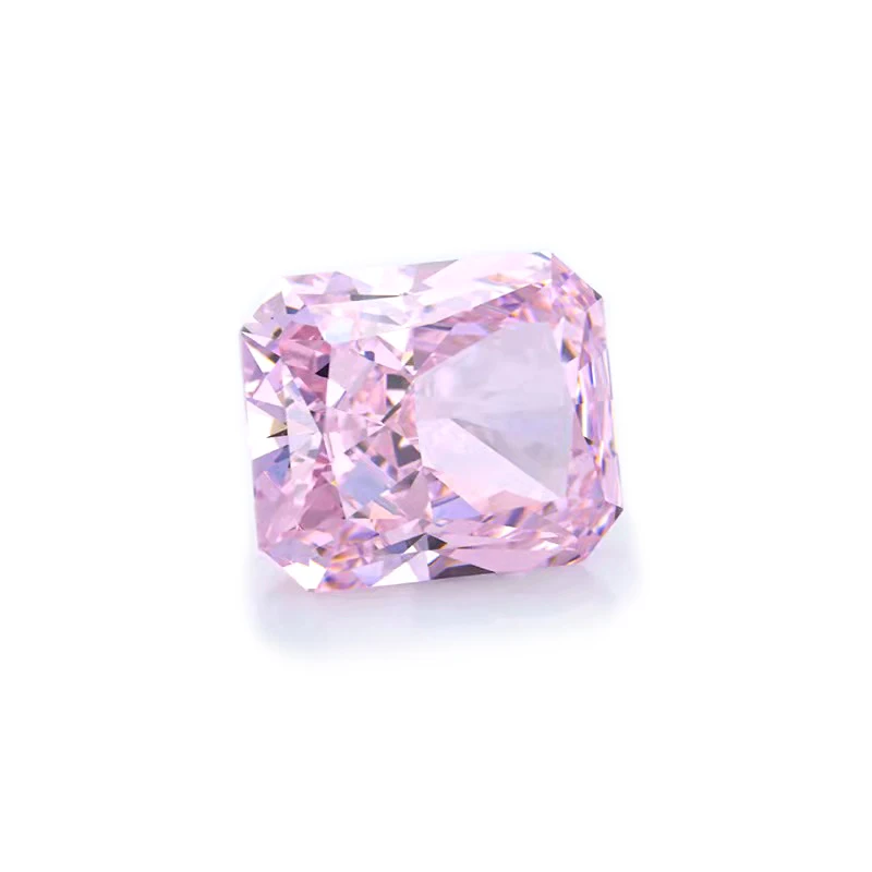 Wholesale price Iced cut cz stones Radiant cut oct10x8mm loose gemstone Synthetic cubic zirconia