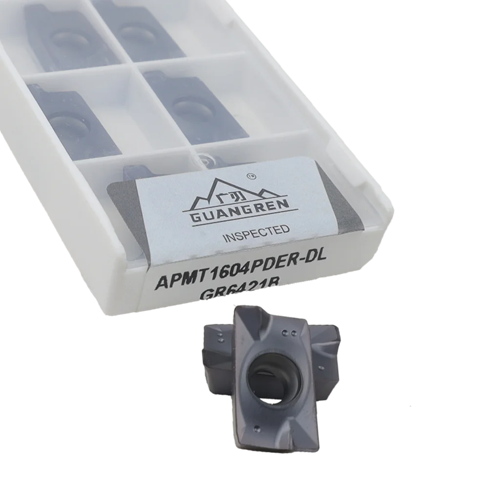 GUANGREN APMT1604PDER Cemented Carbide Milling Inserts Lathe Cutter Turning Tools