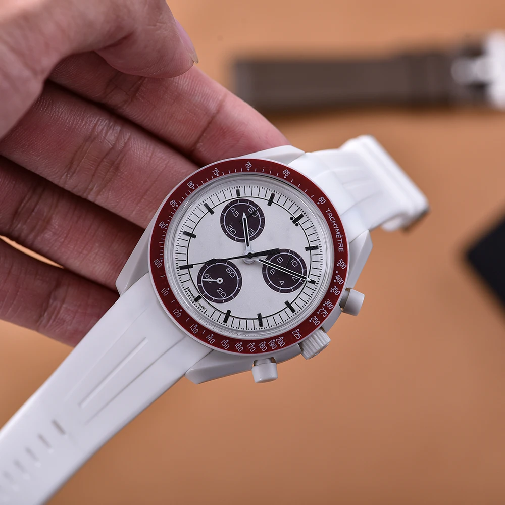 JUELONG Smooth Rubber Watch Straps 20mm Curved End TPU Rubber Watch Bands Fitted For Mo on Watches