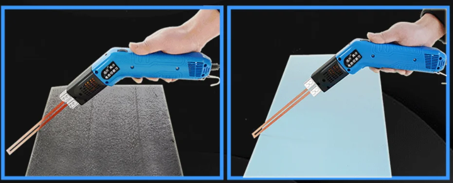 Electric Hot Knife Air-cooled Handheld Electric Cutting Knife 220V Wired 16 Gear Adjustment Foam Sponge Webbing Cloth Cutter