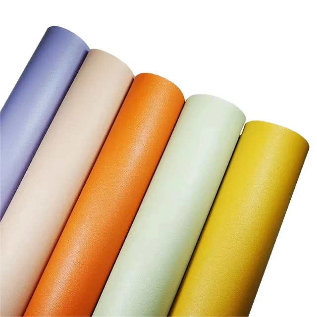 Wholesale Anti Hydrolysis Vegan Bio Based Leather For Bags And Shoes Cactus apples and corn vegetarian leather