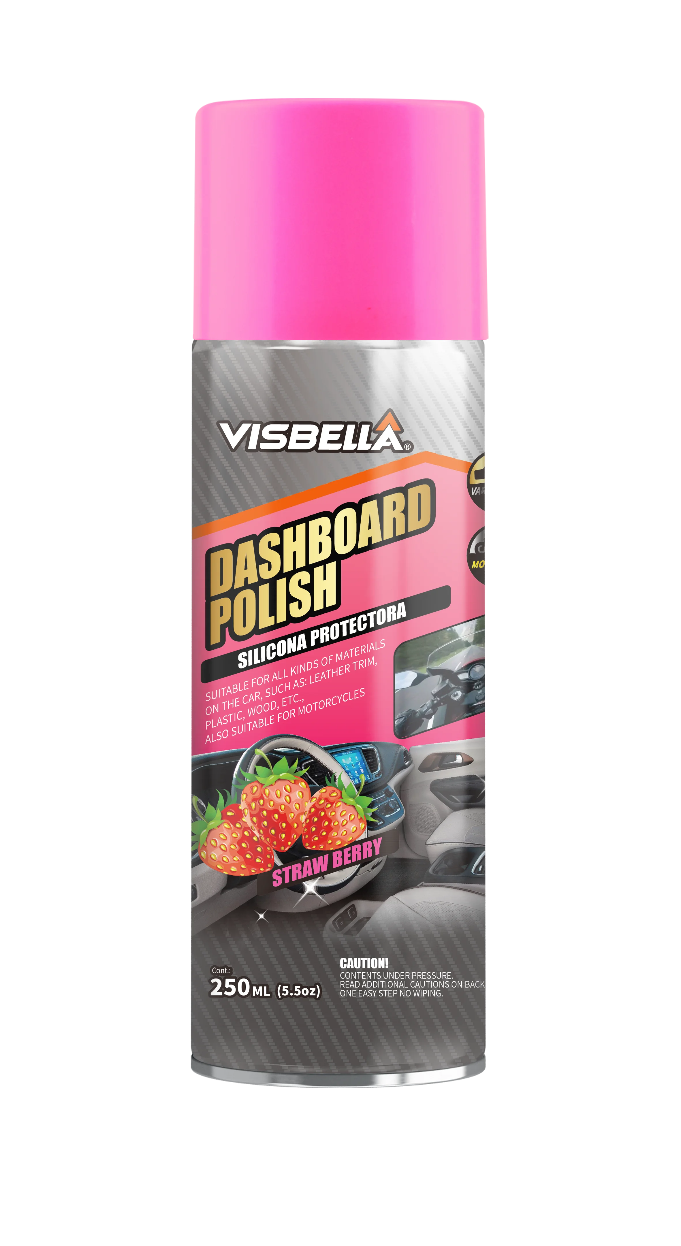 Leather  Shine Car Care Cleaning Wax Dashboard Polish Spray