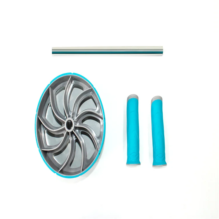 Home Fitness equipment Ab Wheel Abdominal Exercise Roller Fitness Training Wheel with Mat