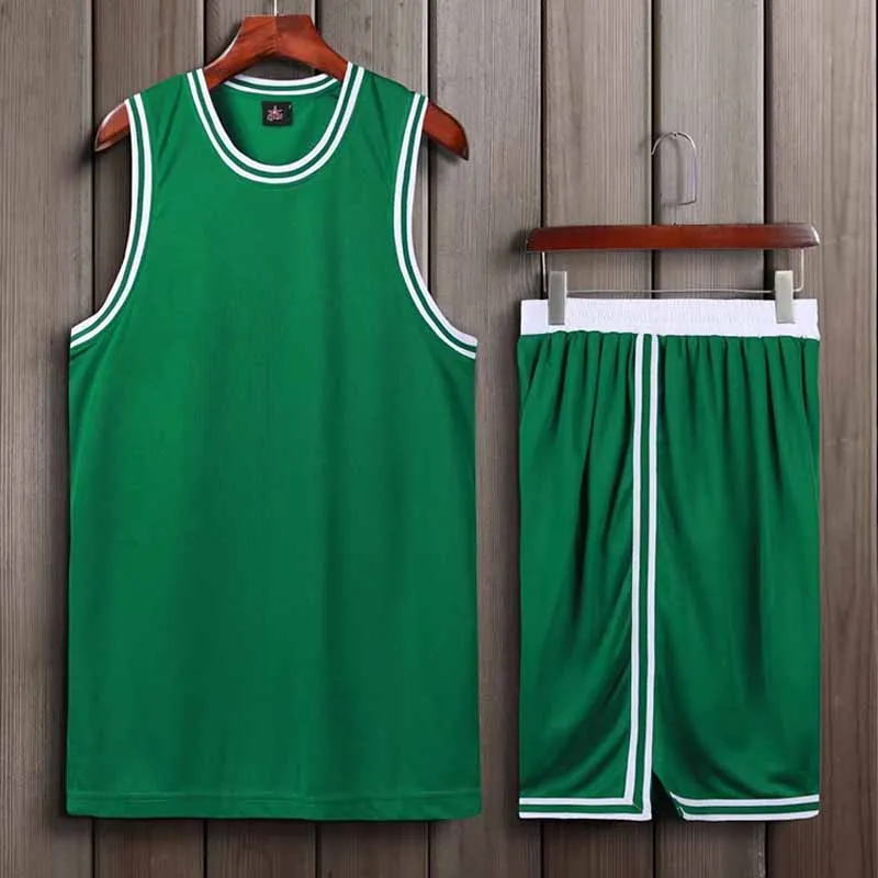 Basketball Men  Team Name  number Gym Clothes Raining Wear T-shirts Custom Sports Jersey Set