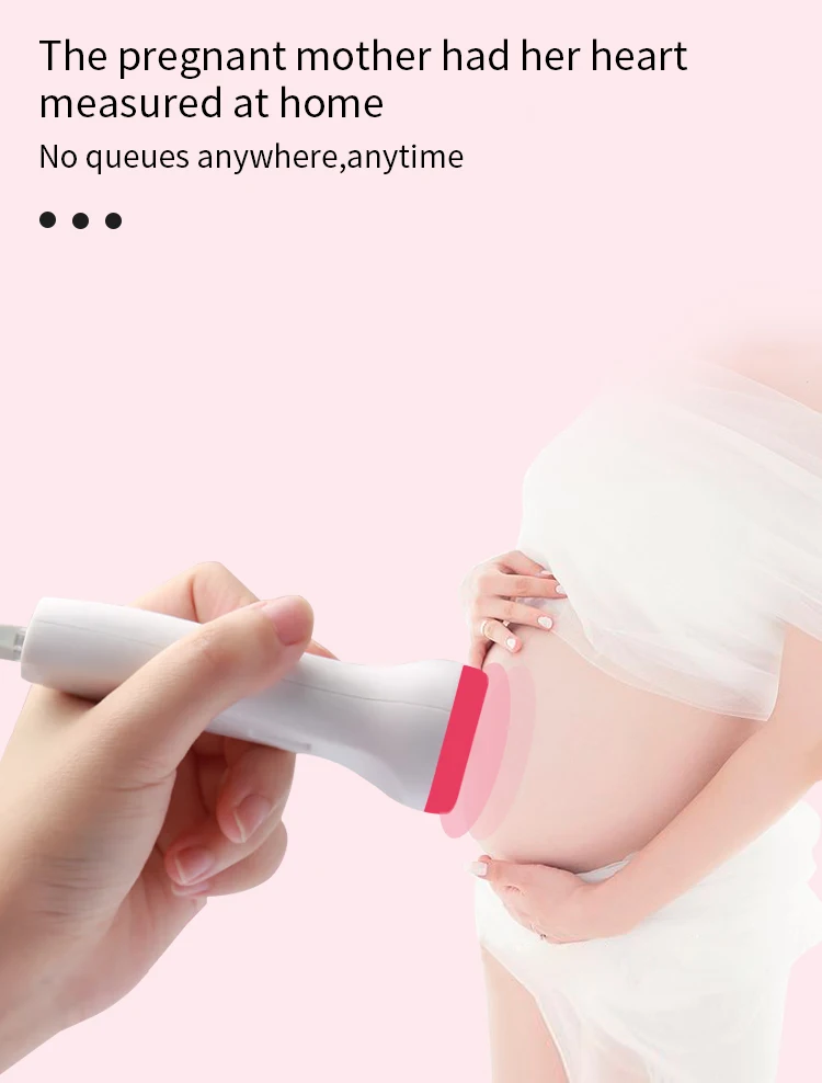 2023 New Products Professional Ultrasound  Machine Portable Doppler Fetal Monitor Heart Beat Monitor  Pregnancy Women Baby