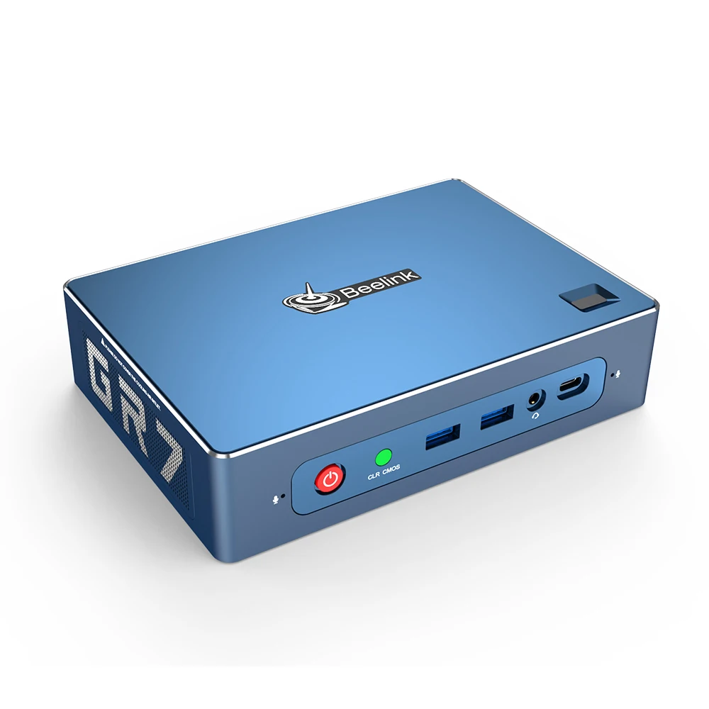 Beelink MINI PC GTR R7 3750H Wifi6 DDR4 16G nvme SSD 512G Mini Desktop PC