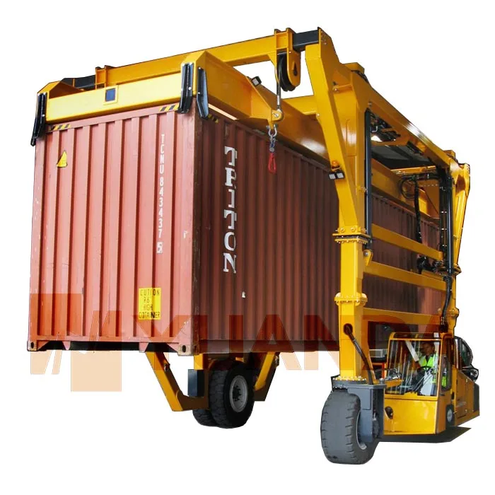 Multi-functional Straddle Carrier straddle carrier sea port solid tyre container gantry crane Siamese Container Crane