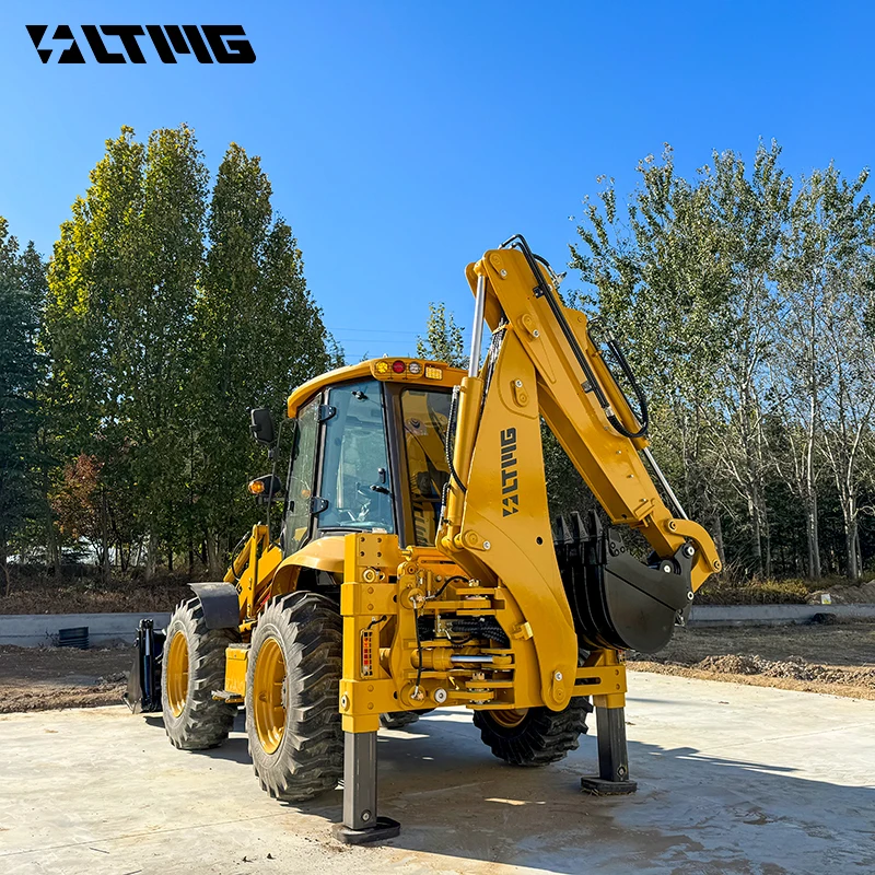 LTMG 2024 дизельный экскаватор-погрузчик traktor 2 5 тонн 388 небольшой трактор экскаватор для продажи