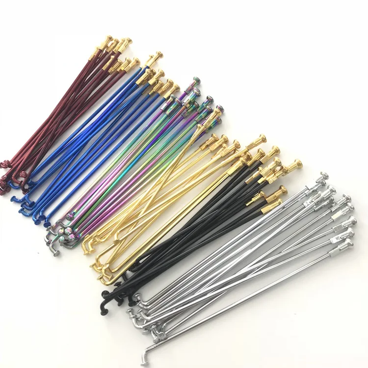 custom colored stainless steel motorcycle spokes for wholesale