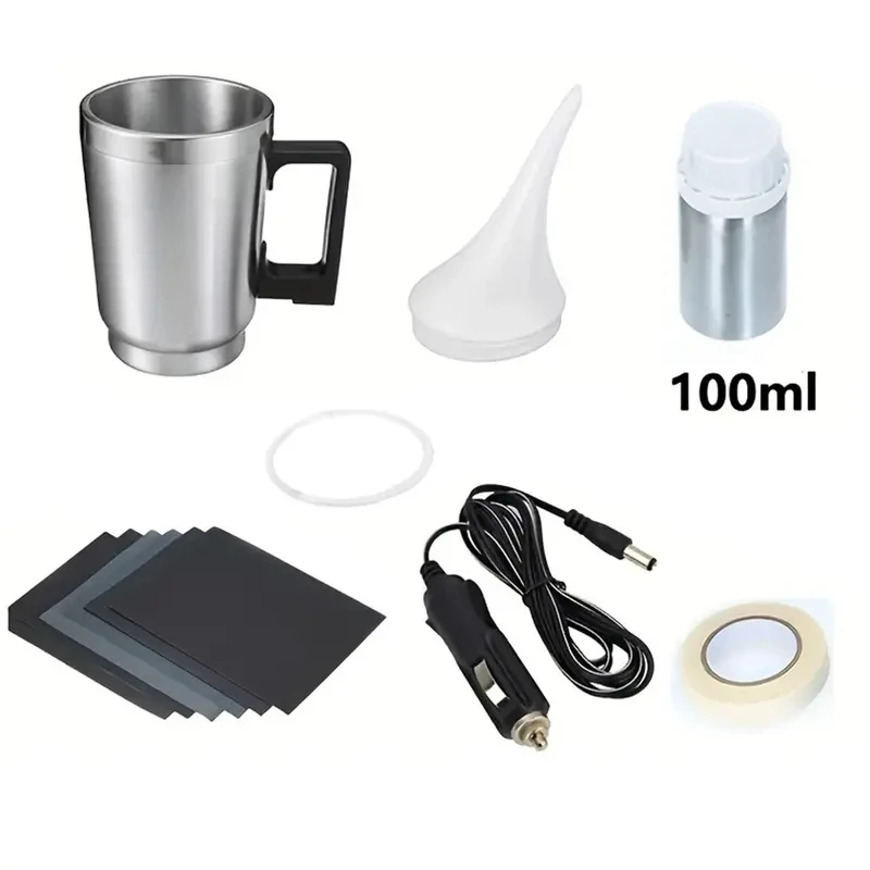 car light scratches yellowing refurbishment polish headlight repair set fluid headlight repair tool polymer restoration kit set