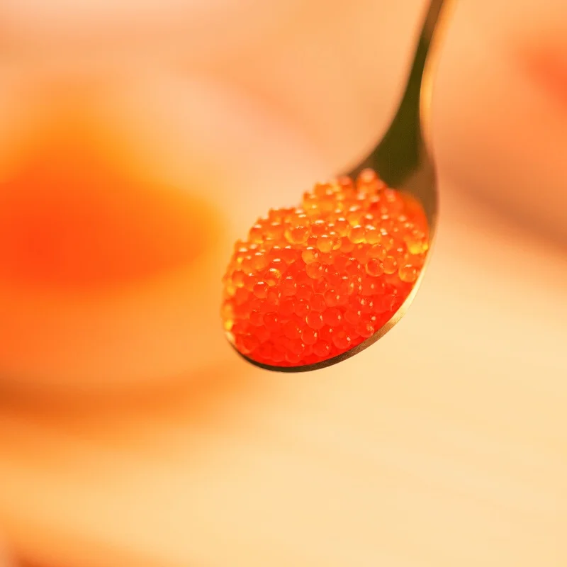 EBIKO/Seasoned Capelin Roe Masago Fish Roe Fish Eggs Caviar Green Masago For Sale