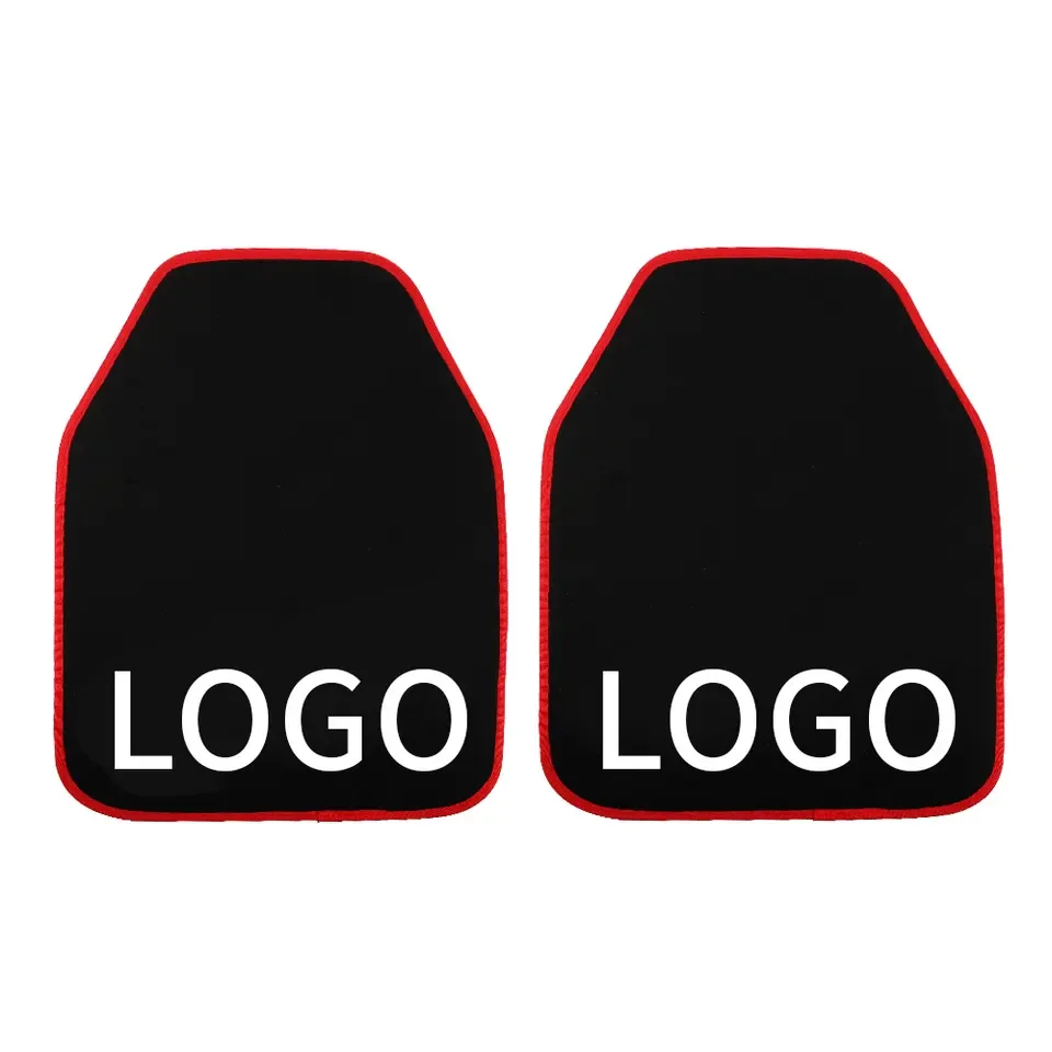can customize Car universal foot pad Fashion black auto mat rug